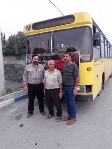 مراسم حرم تا حرم روز اربعین سازمان حمل و نقل آمل